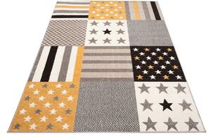 Rozkošný koberec s hviezdičkami Béžová Šírka: 80 cm | Dĺžka: 150 cm