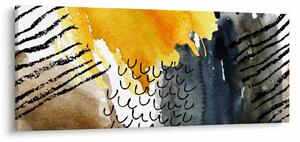 Obraz - Abstraktný akvarel (120x50 cm)