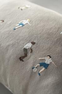 Ľanová obliečka na vankúš Soccer 38 x 58 cm