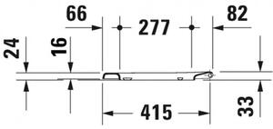 Duravit Starck 3 - WC sedátko, biela 0063810000