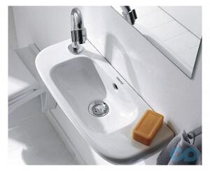 Duravit D-Code - Umývadielko 500x220 mm, otvor pre batériu vpravo, biela 07065000082