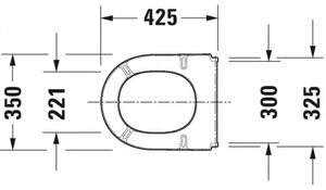 Duravit Starck 3 - WC sedátko, biela 0063810000