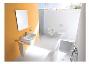 Duravit D-Code - Umývadlo 650x500 mm, s prepadom, biela 23106500002