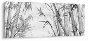 Obraz - Bambusový les (120x50 cm)