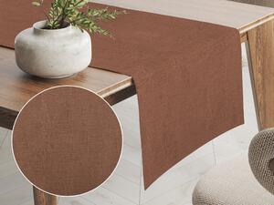 Biante Dekoračný behúň na stôl PML-049 Škoricovo hnedý melír 45x140 cm