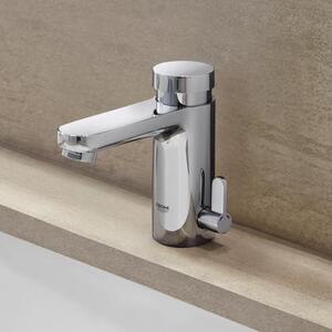 GROHE Eurosmart Cosmopolitan T- Jednopáková umývadlová batéria s miešacím zariadením a nastaviteľným obmedzovačom teploty, chróm 36317000