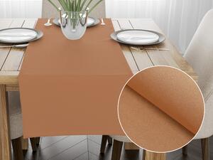 Biante Dekoračný behúň na stôl BK-007 Bronzovo hnedý 20x160 cm