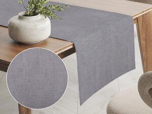 Biante Dekoračný behúň na stôl PML-048 Sivý melír 20x120 cm