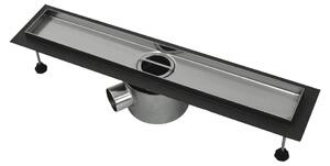Sprchový žľab CLASSIC s horizontálnou prírubou, 60 cm