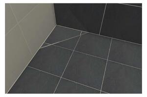 Sprchový rošt TRIANGEL, 300x300 mm, dekor pre dlažbu, V0530-030