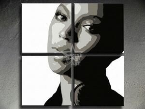 Ručne maľovaný POP Art obraz BEYONCÉ