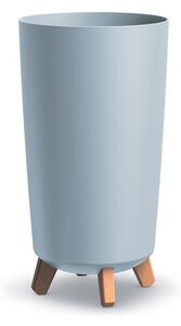 Prosperplast Kvetináč GRACIA TUBUS SLIM 23,9cm svetlo šedý