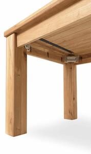 Rozkladací jedálenský stôl Florence z dubového dreva - 1800(2500)x900 mm