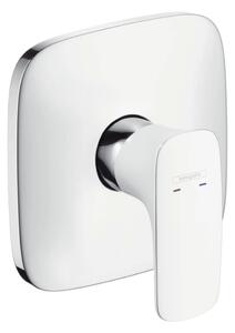 Hansgrohe PuraVida - Páková sprchová batéria pod omietku, biela/chróm 15665400