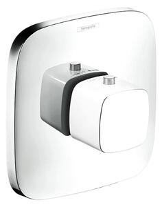 Hansgrohe PuraVida - Termostatická batéria pod omietku, biela/chróm 15770400