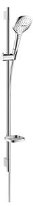 Hansgrohe Raindance Select E - Sprchová súprava 120 3jet EcoSmart 9 l/min so sprchovou tyčou 90 cm, biela/chróm 26623400