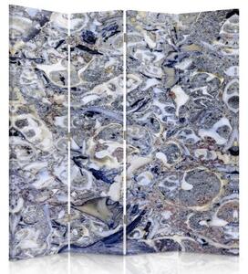 Ozdobný paraván, Mramorová mozaika - 145x170 cm, štvordielny, klasický paraván