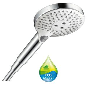 Hansgrohe Raindance Select S - Ručná sprcha 120 3jet EcoSmart, biela/chróm 26531400