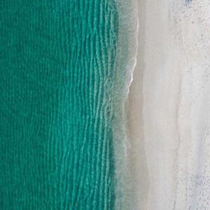 Ozdobný paraván Příroda mořské pláže - 145x170 cm, štvordielny, klasický paraván