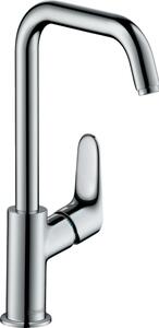 Hansgrohe Focus - Umývadlová batéria 240 s otočným výtokom a odtokovou súpravou s tiahlom, chróm 31609000