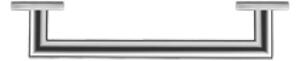 Duravit Karree - Madlo, chróm 0099631000