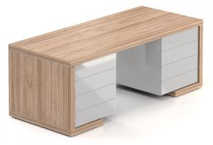 Stôl Lineart 200 x 85 cm + 2 x kontajner