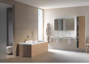 Duravit DuraStyle - Umývadlo 550x440 mm, s prepadom, biela 2319550000
