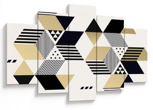 Obraz - Geometrické tvary N⁰1 (150x105 cm)