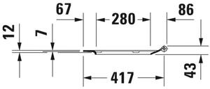 Duravit DuraStyle - WC sedátko so sklápacou automatikou, biela 0063790000