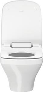 Duravit DuraStyle - Závesné WC pre SensoWash® 620x370 mm, biela 2537590000