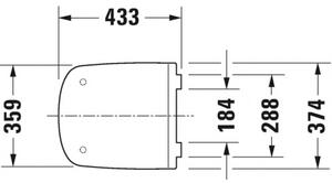 Duravit DuraStyle - WC sedátko so sklápacou automatikou, biela 0063790000