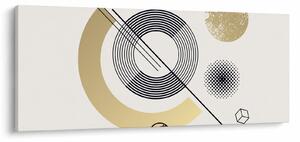 Obraz - Geometrické tvary N⁰2 (120x50 cm)