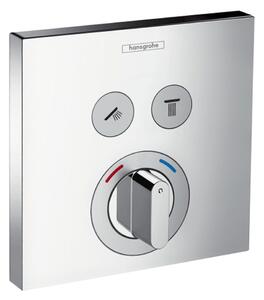 Hansgrohe ShowerSelect - Batéria pod omietku pre 2 spotrebiče, chróm 15768000