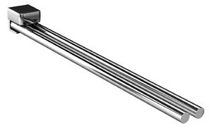 Emco Trend - Držiak na uterák 2-ramenný 450 mm, otočný, chróm 025000145