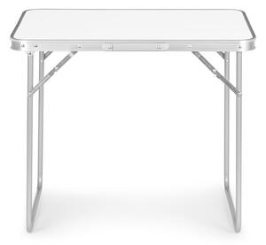 Skladací cateringový stôl 70x50 cm biely Biela