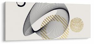 Obraz - Geometrické tvary N⁰3 (120x50 cm)