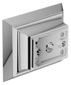 Emco Vara Designvarianten - Spodný úchyt pre doplnky Vara, chróm 428000108