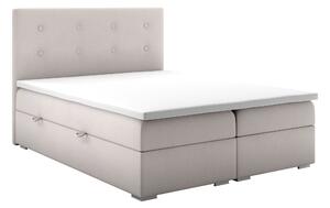 Kontinentálna posteľ 140 cm Rinoletto (béžová) (s úložným priestorom). Vlastná spoľahlivá doprava až k Vám domov. 1044313