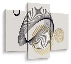 Obraz - Geometrické tvary N⁰3 (90x60 cm)