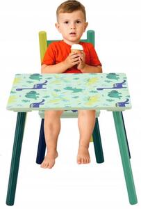 Chomik Súprava detského stola a stoličiek Dinosaurus