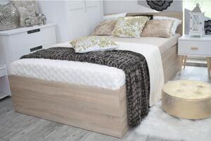 Maxi-Drew Manželská posteľ 4D-SONOMA aj v rozmere 160x200 s roštom - 200 x 90 cm + rošt