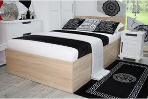 Maxi-Drew Manželská posteľ 4D-SONOMA aj v rozmere 160x200 s roštom - 200 x 90 cm + rošt