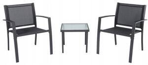Chomik Balkónová zostava stôl a 2 stoličky Forest