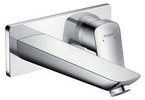 Hansgrohe Logis - Umývadlová batéria pod omietku, výtok 195 mm, chróm 71220000