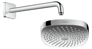 Hansgrohe Croma Select E - Hlavová sprcha 180 2jet so sprchovým ramenom 389 mm, chróm 26524000 + 27446000