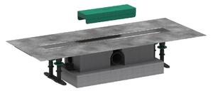 Hansgrohe uBox universal - Set na štandardnú inštaláciu lineárneho sprchového žľabu, 600 mm, nerezová 56022180