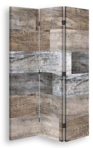 Ozdobný paraván, Terakota - 110x170 cm, trojdielny, klasický paraván