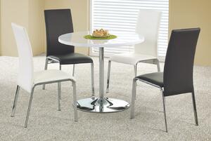 Jedálenský stôl Onie (pre 4 osoby) (biela + chróm). Vlastná spoľahlivá doprava až k Vám domov. 769024