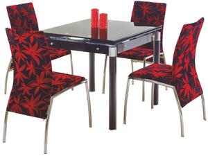 Jedálenský stôl Kendal čierna (pre 4 osoby). Vlastná spoľahlivá doprava až k Vám domov. 769042