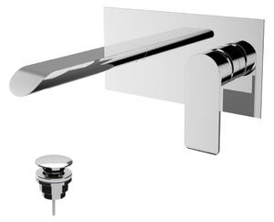 Teorema XS - Umývadlová batéria pod omietku, komplet, chróm 8X314